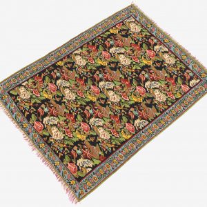 Senneh Kilim, Silk - Image 2